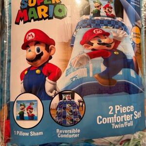 Super Mario 2 Piece Comforter Set